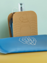 Stlačitelná silikonová láhev